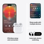 Apple AirPods 4 (USB-C) with Active Noise Cancellation