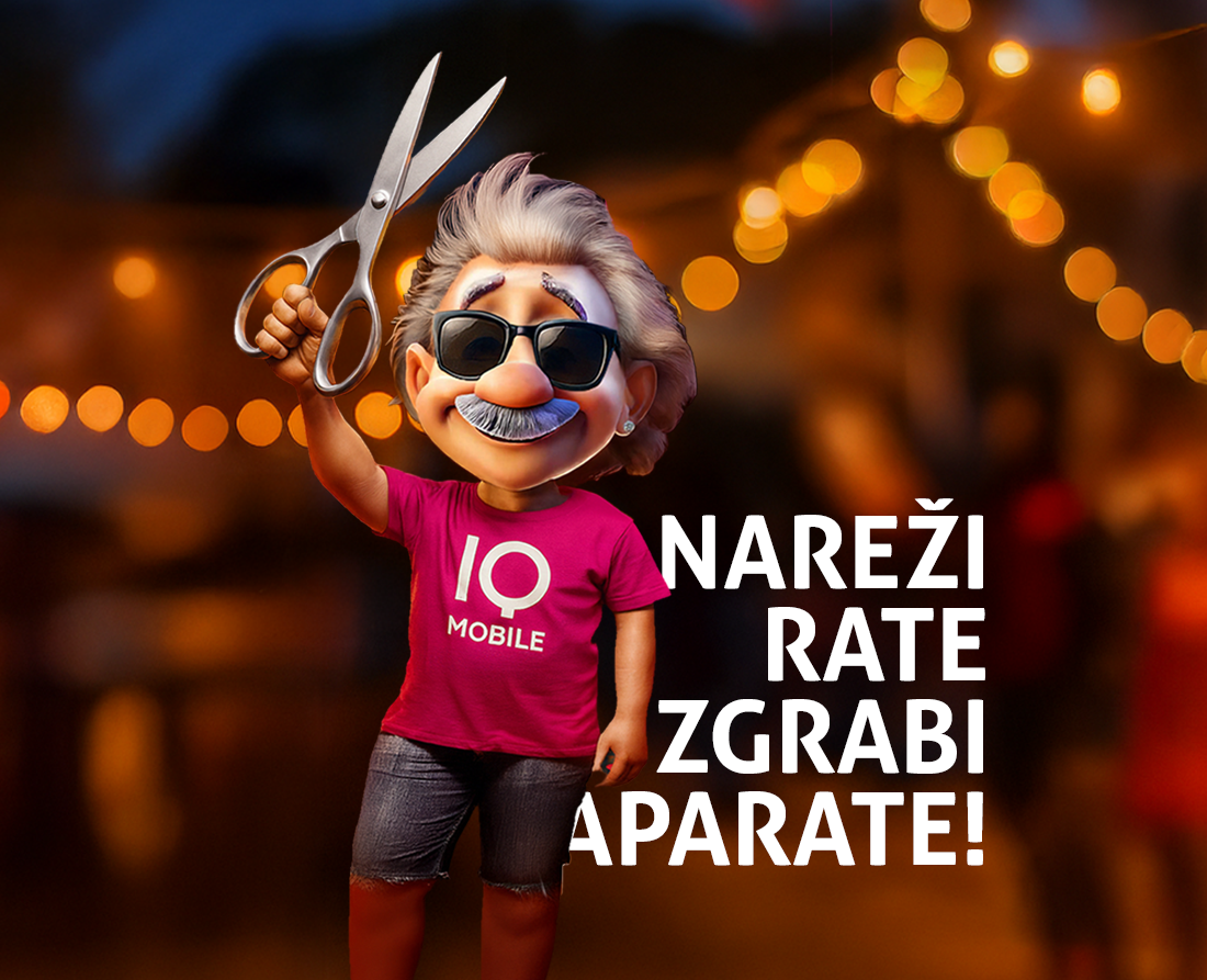 Nareži rate, zgrabi ljeto: Kako uzbuđenje započinje uz IQ Mobile?