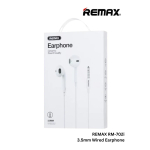 Remax Music Call Wired Earphone RM-702 3.5mm