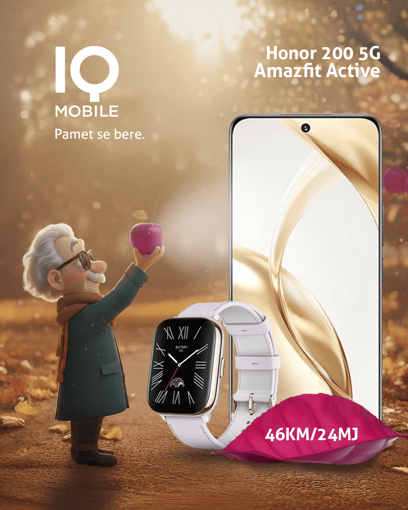 Honor 200 5G + Amazfit Active
