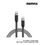 Remax Janker Series 30W Braided Fast Charging Data Cable RC-C088 C-C