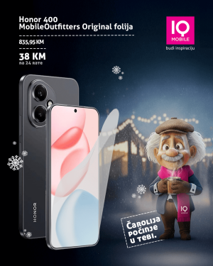 Honor 400 + MobileOutfitters Original Folija