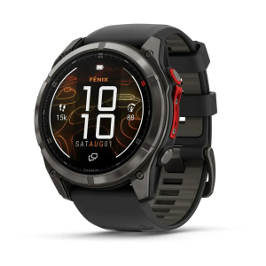 Garmin Fenix 8 Pro 51mm LTE MICROLED Sapphire Tit. Carbon Gray Black