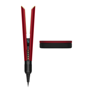 Dyson Airstrait dryer and straightener (Red Velvet/Gold)