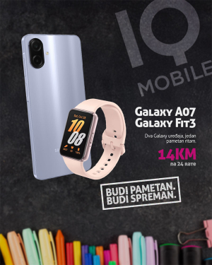 Samsung Galaxy A07 + Galaxy Fit3 | IQ Mobile Bundle