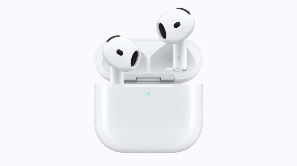Apple AirPods 5 u otvorenom kućištu za punjenje